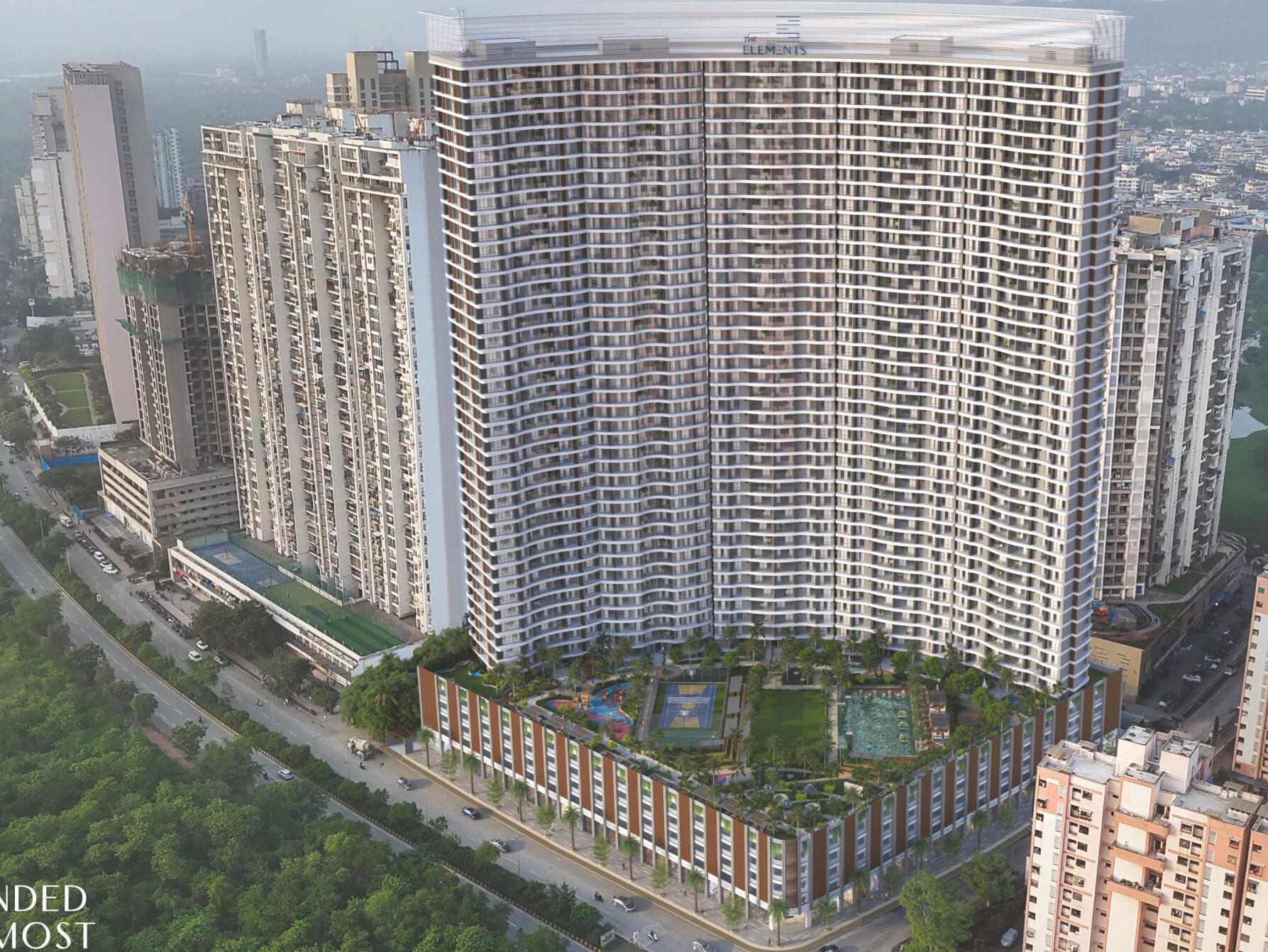 residential-navi-mumbai-ghansoli-sector-11--residential-building-2-3--4-bhk--the-elementsTag image